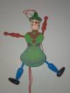 Wooden puppet (green) (OEM)
